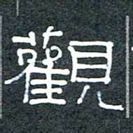王国灵观书法图片