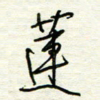 汪寅生莲书法图片