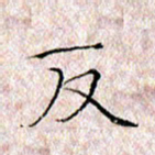 许晓勤反书法图片
