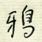 陆舍无鸦书法图片