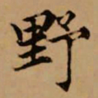 赵孟頫野书法图片