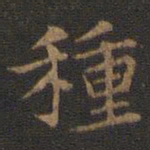 王羲之种书法图片