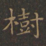 王羲之树书法图片