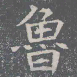 魯书法图片