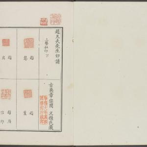 赵凡夫先生印谱-卷八