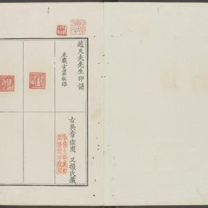 赵凡夫先生印谱-卷十二
