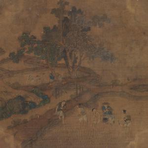 耕织图册 插秧